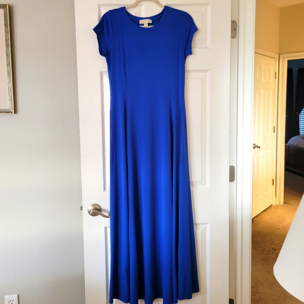 Michael Kors Maxi Dress in Royal Blue